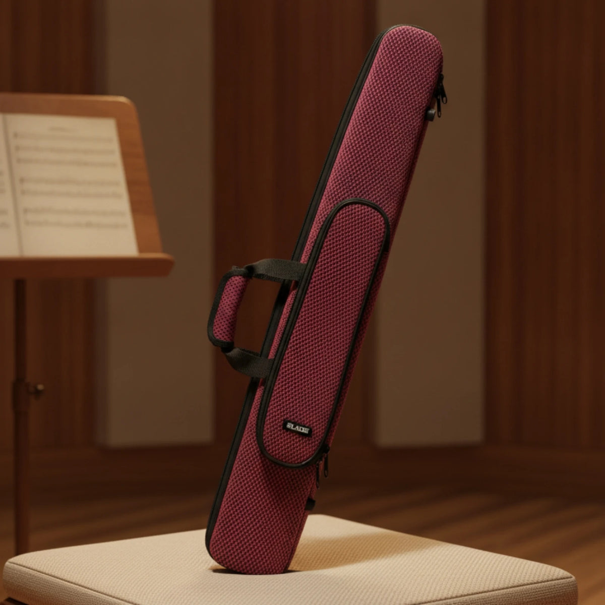 Padded Clarinet Case with Shoulder Strap | Portable & Sturdy Clarinet Case PLUSH