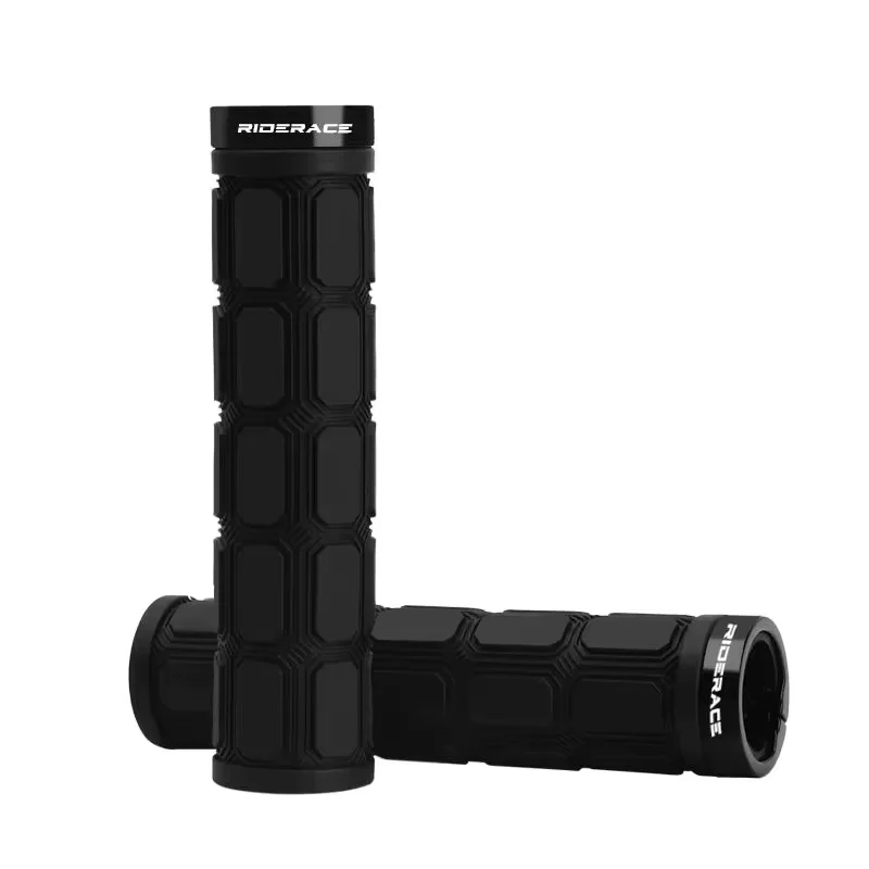 MTB Lock-On Handlebar Grips – Ergonomic Non-Slip Rubber Bike Handlebar Grips PLUSH
