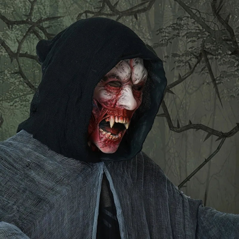 Vampire Zombie Latex Full Face Mask | Halloween Costume Halloween Costume Mask PLUSH