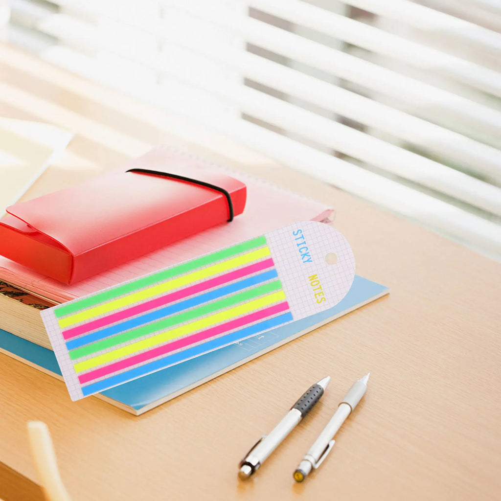 Transparent Highlighter Strips – 4-Book Reading Page Markers Set Page Marker Tabs PLUSH Default Title