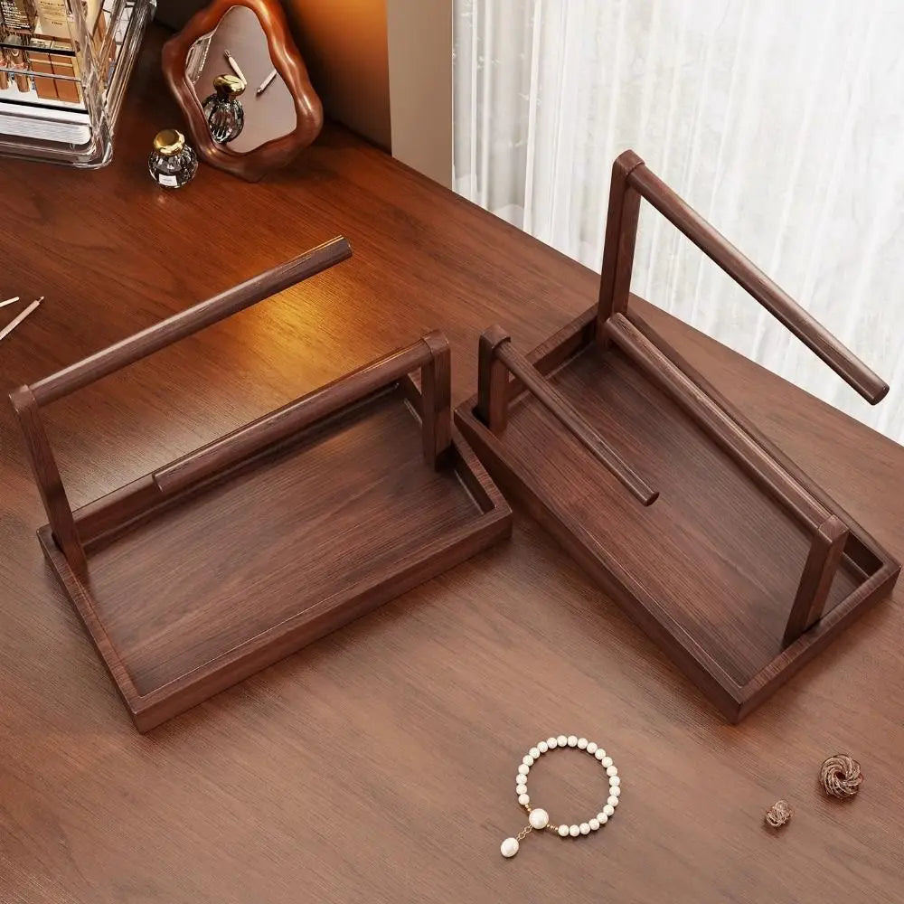 Solid Wood Bracelet Stand – Multi-Layer Jewelry Organizer Jewelry Display Stand PLUSH
