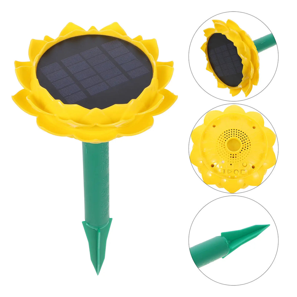Lotus Solar Outdoor Wireless Speaker – Garden & Yard Décor Outdoor Solar Speaker PLUSH