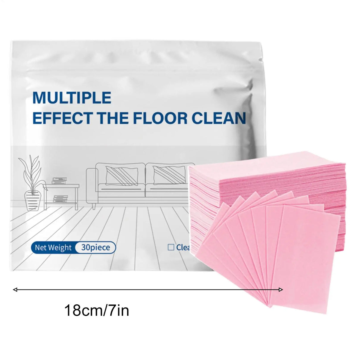 30-Pack Floor Cleaning Tablets – Hardwood, Tile & Laminate Floor Cleaning Tablets PLUSH