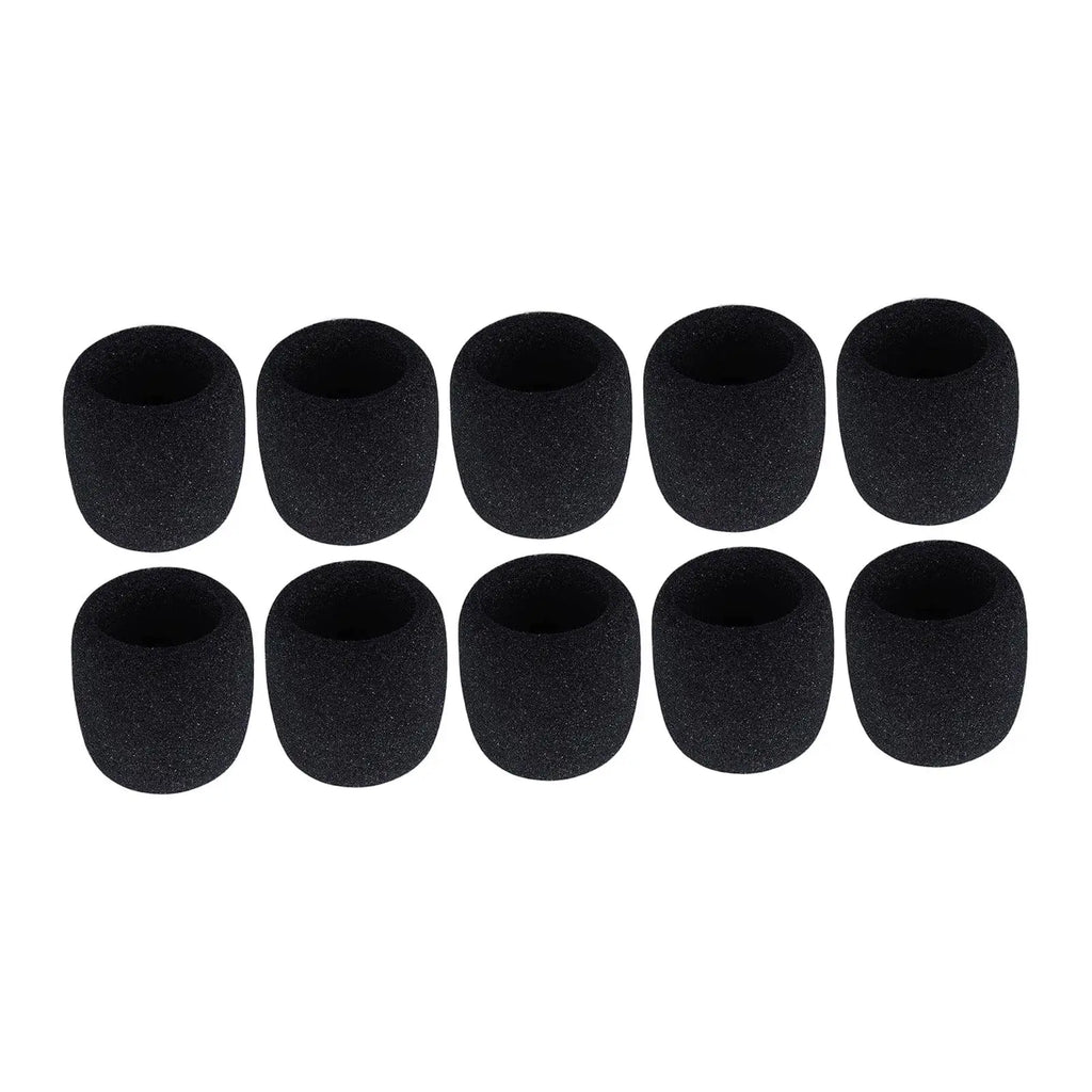 Foam Mic Covers for Cordless Microphones – 10 or 20 Pack Microphone Windscreen PLUSH