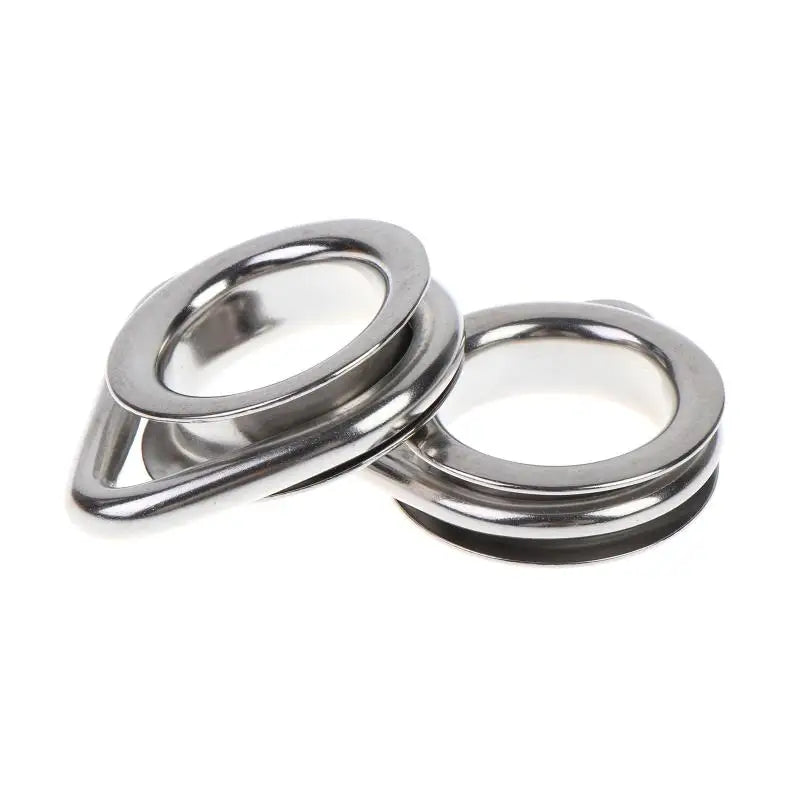 Stainless Steel M6/M8 D-Ring Thimble for Sun Shade Sail & Marine Marine Rigging Hardware PLUSH
