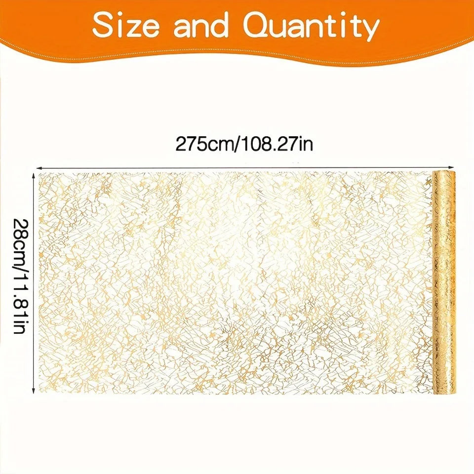 Glitter Hot Stamping Table Runner – Wedding & Party Décor Glitter Table Runner PLUSH