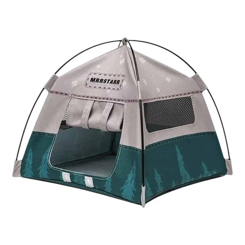 1:12 Miniature Camping Tent Model – Dollhouse Scene & Photo Prop Dollhouse Scene Prop PLUSH Green