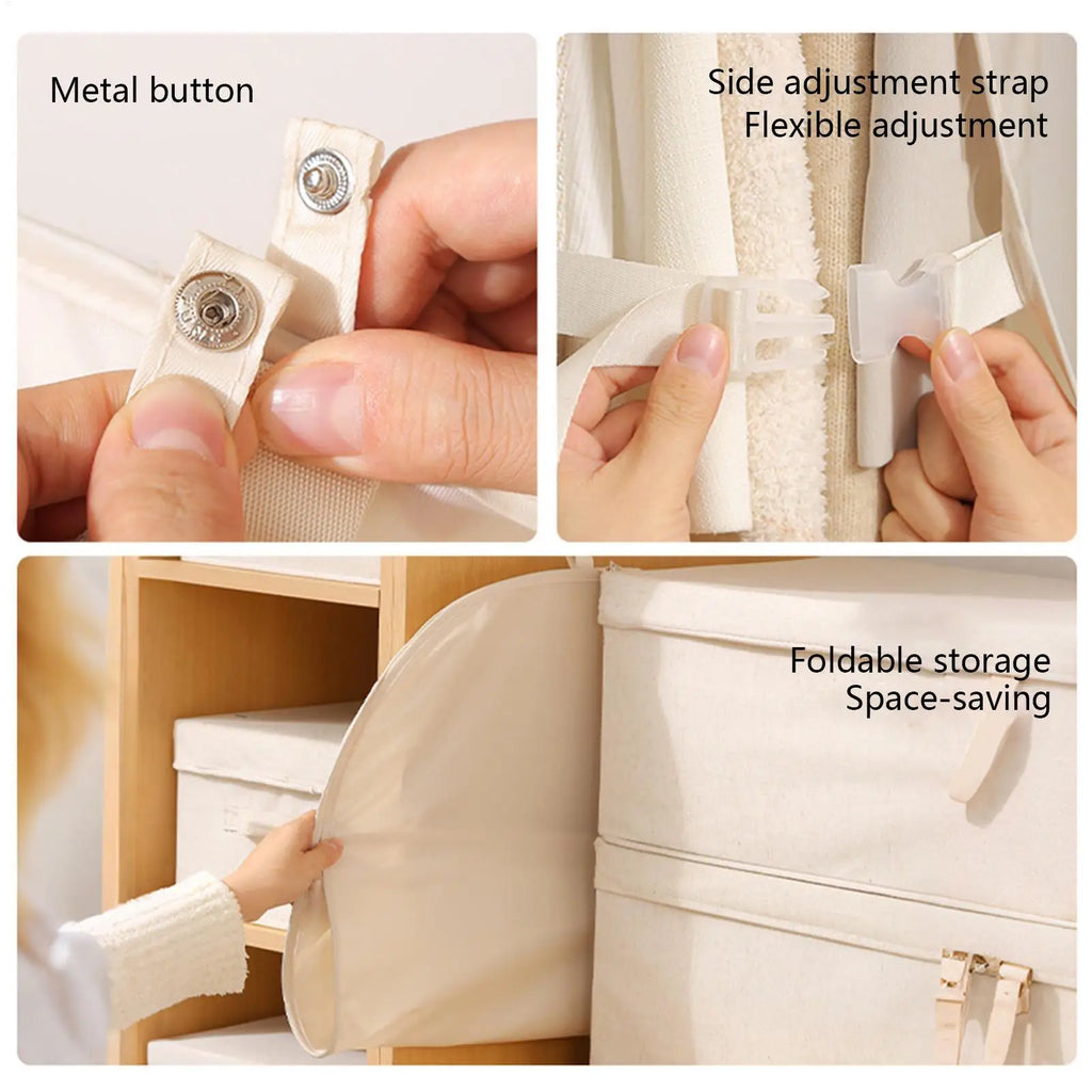 Compression Garment Bag Closet Organizer | Space Saver Board Garment Storage Bag PLUSH