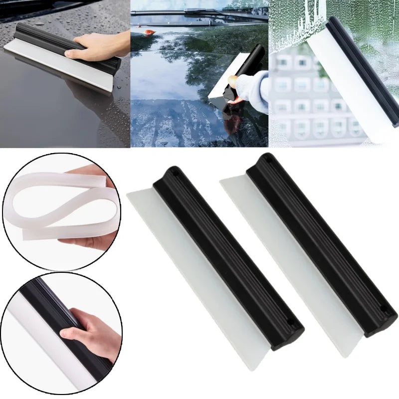 Soft Silicone Squeegee Car Wrap Tool – Window Wiper & Scraper Car Detailing Squeegee PLUSH