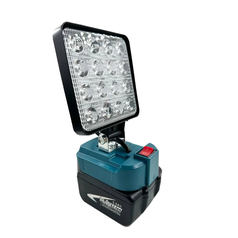 ZWINCKY 4" Cordless LED Work Light for Makita 14.4V–18V Battery Cordless Work Light PLUSH