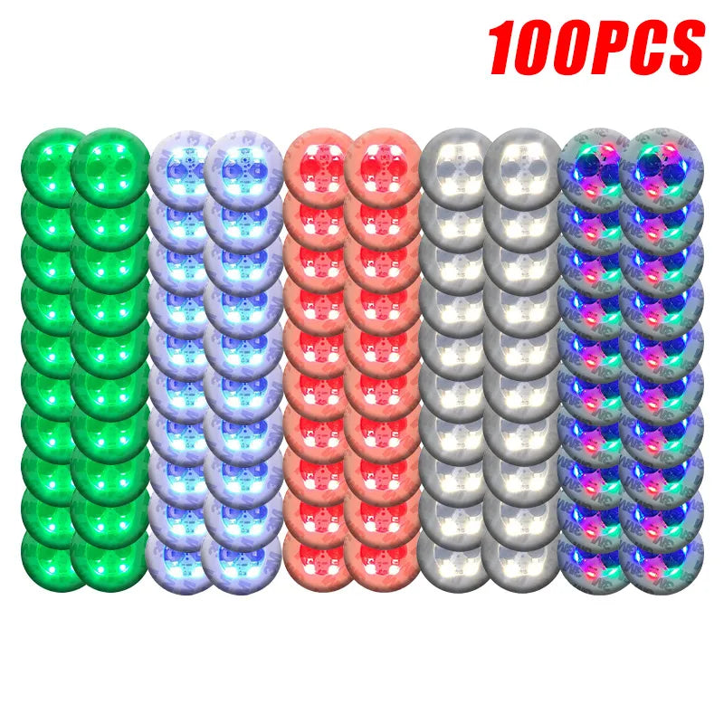 150pcs LED Luminous Coaster Stickers for Bar, Drinks & Bottles