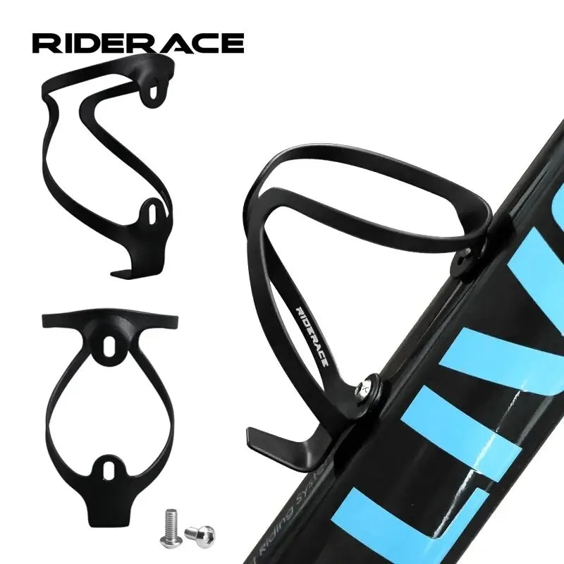 RIDERACE Ultralight Aluminium Bike Water Bottle Cage | MTB Road Bike Bottle Cage PLUSH