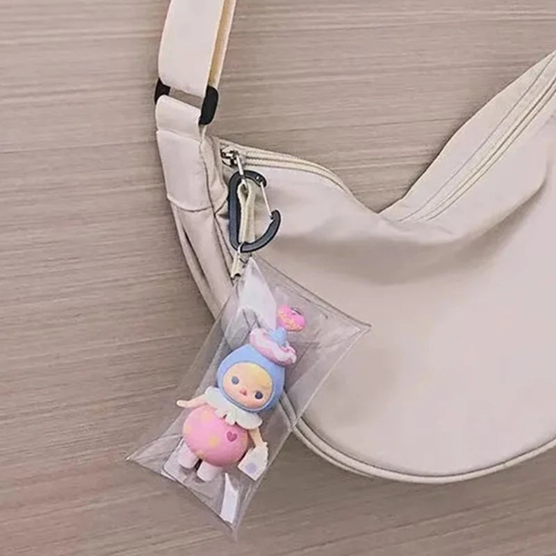 Mini Transparent PVC Anime Doll Display Bag & Keychain Pouch Anime Display Pouch PLUSH