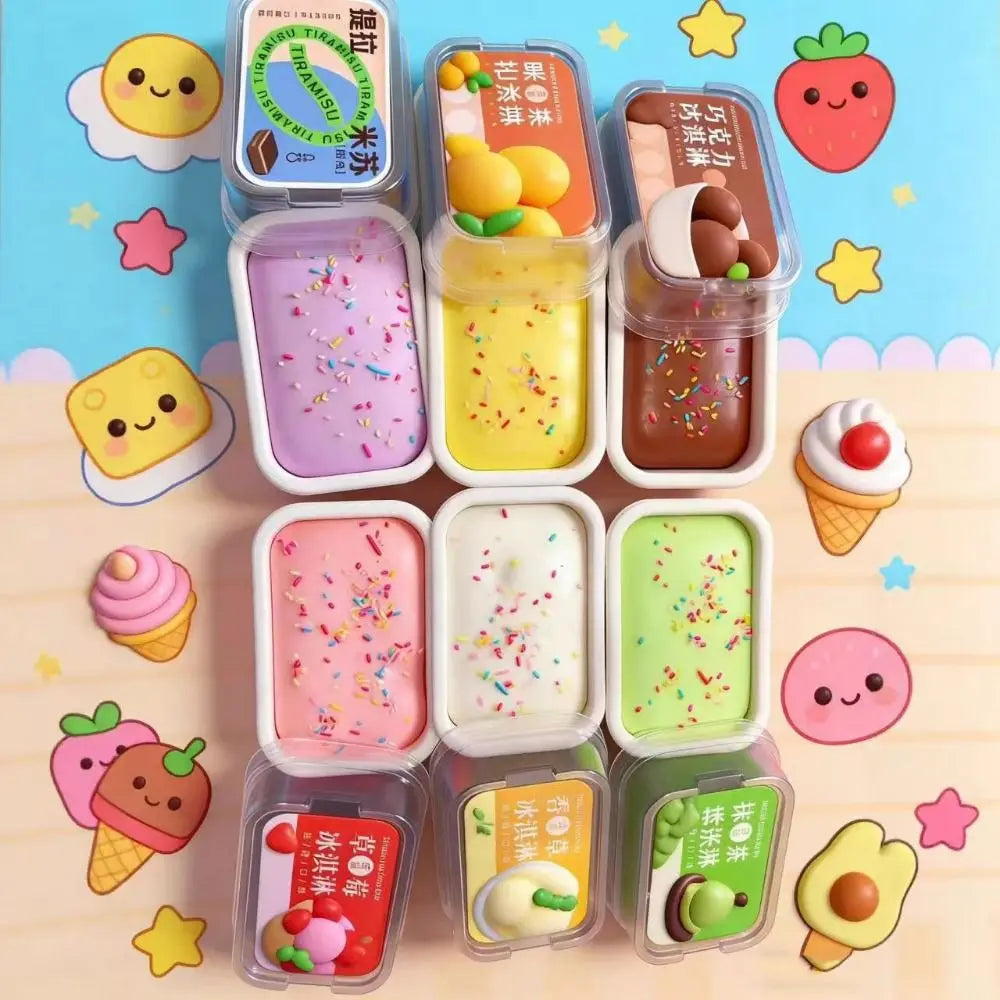3D Bread Cake Squishy Toy – Slow-Rebound Foam Fidget Squeeze Squishy Fidget Toy PLUSH