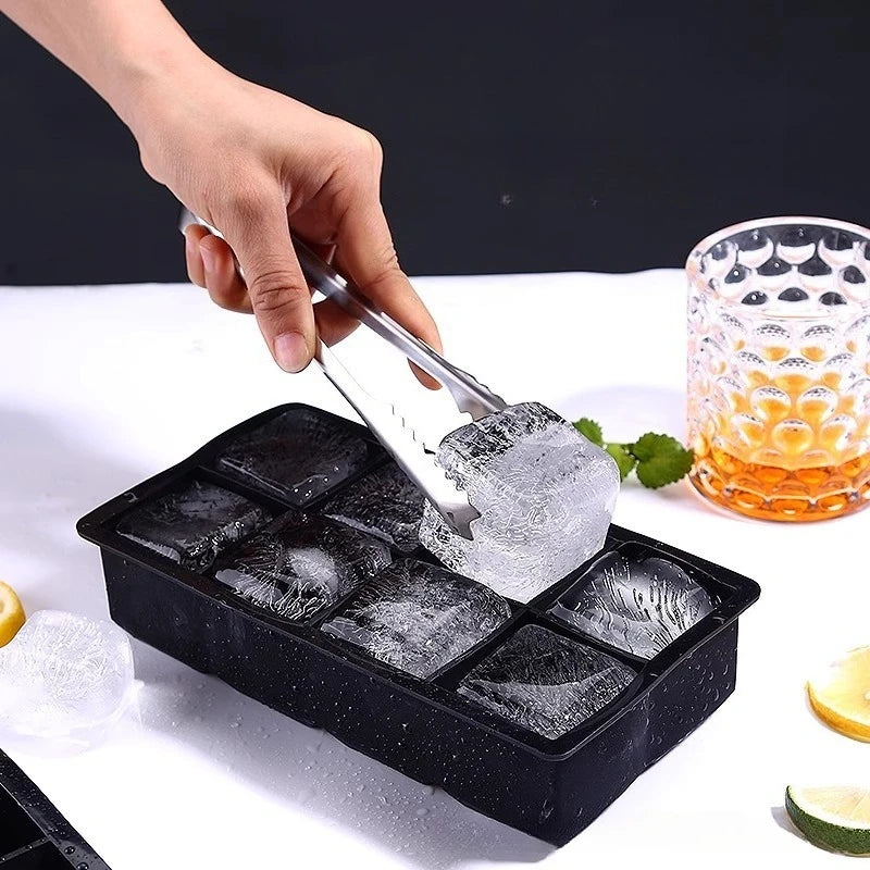 Silicone Ice Cube Tray Mold – Grid Design for DIY Ice Silicone Ice Tray PLUSH