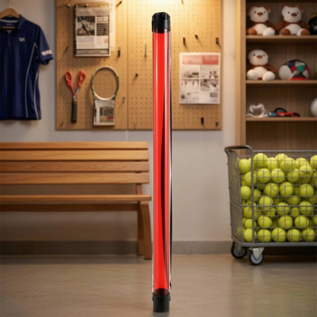 Tennis Ball Pickup Tube – Clear Slim Collector, 10–20 Balls Tennis Ball Collector PLUSH