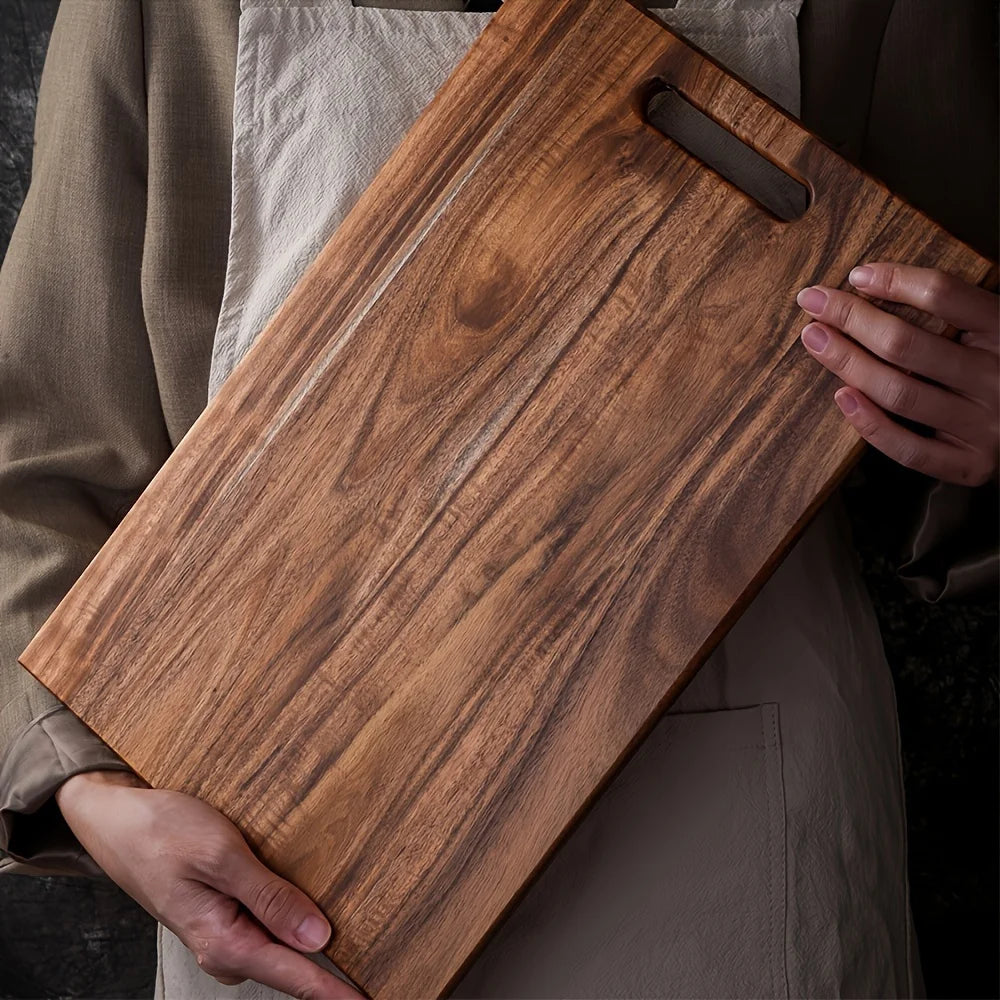 Premium Acacia Wood Cutting Board – Meat, Cheese & Veg Wood Cutting Board PLUSH