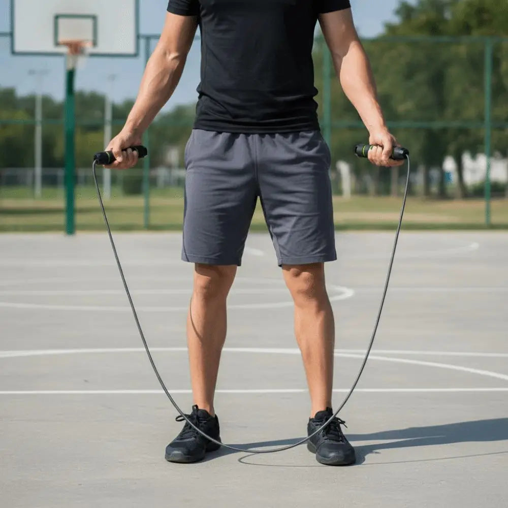 Adjustable Jump Rope – Foam Handles & Ball Bearing Speed Rope Speed Jump Rope PLUSH