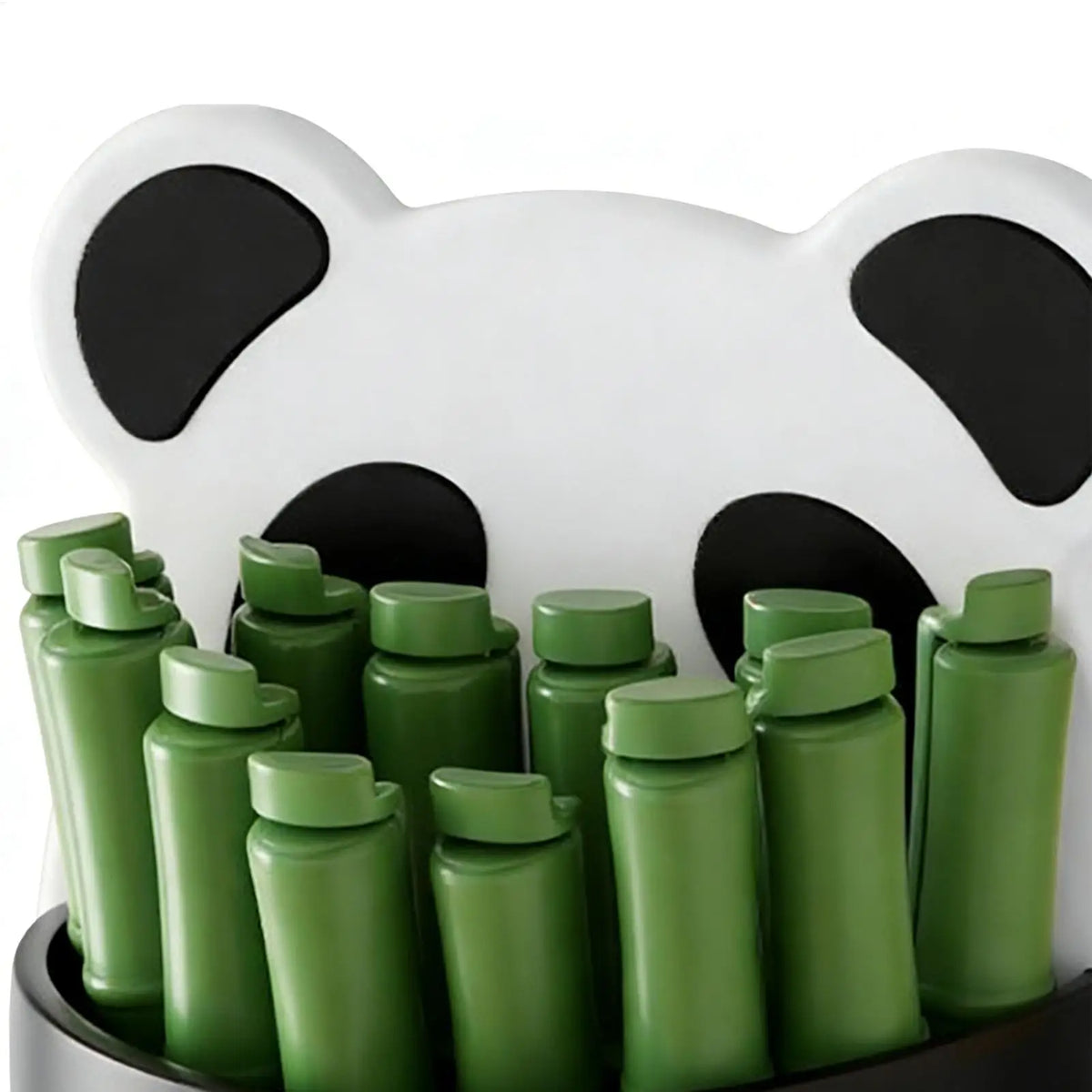 Panda Fridge Magnets with 12 Bag Sealing Clips | Kitchen Org Magnetic Bag Clips PLUSH