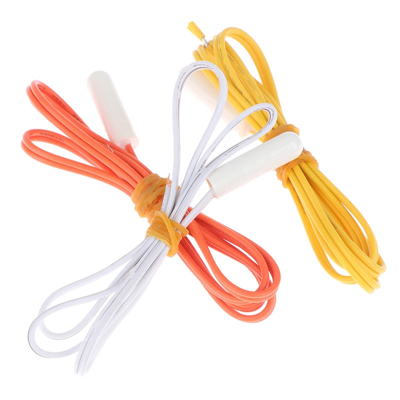 NTC Thermistor Fridge Sensor 2.1K/5K/10K – Thermostat Replacement Temperature Sensor PLUSH