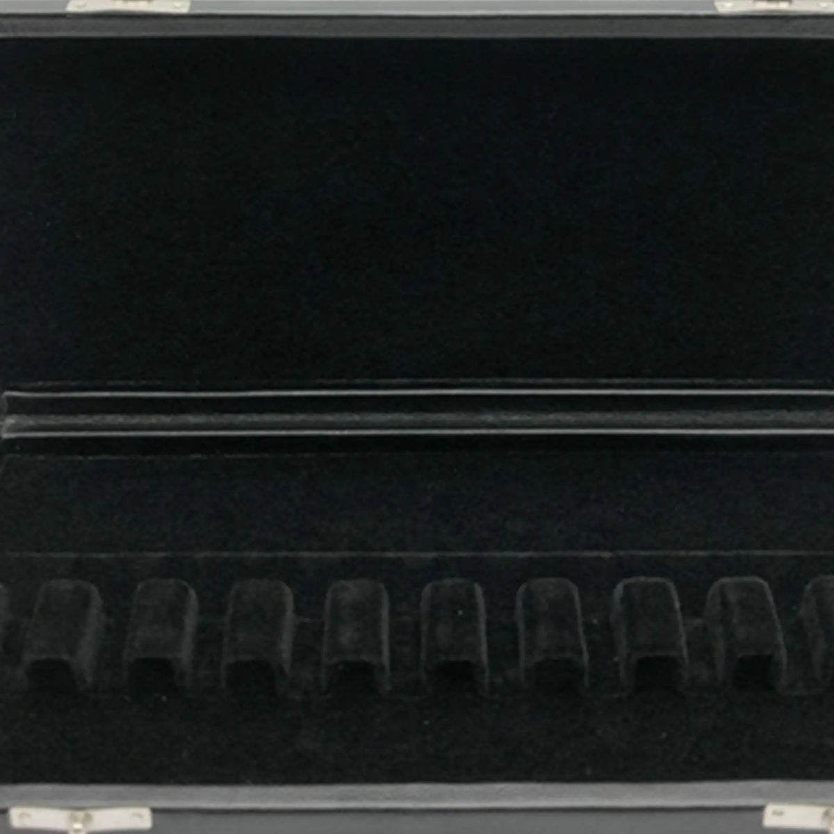 Bassoon Reed Case 10 Compartment – Leather, Felt & Wood Core Reed Case PLUSH