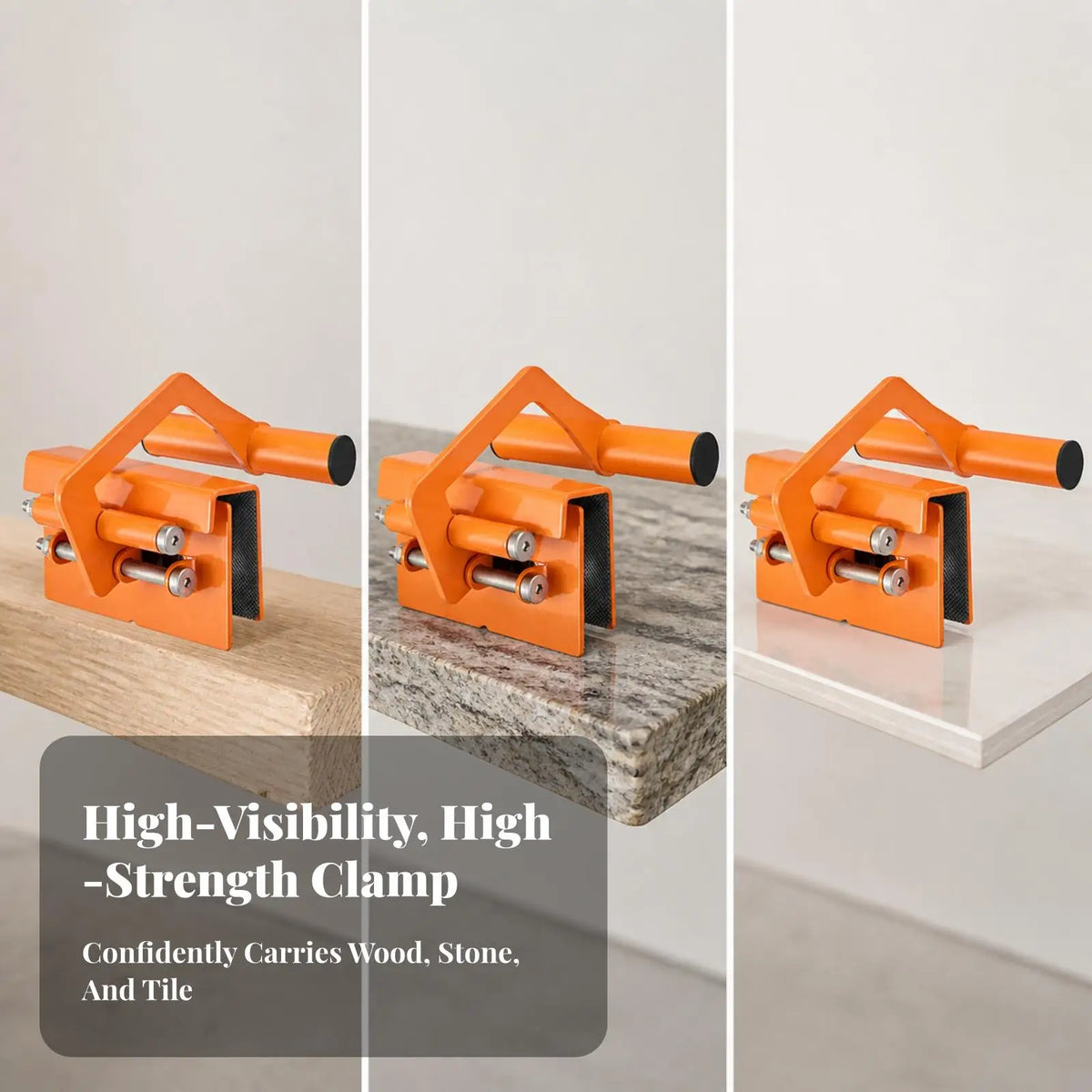 Tile Lifting Clamp – Stainless Steel Panel Board Carrier Tool Panel Lifting Clamp PLUSH