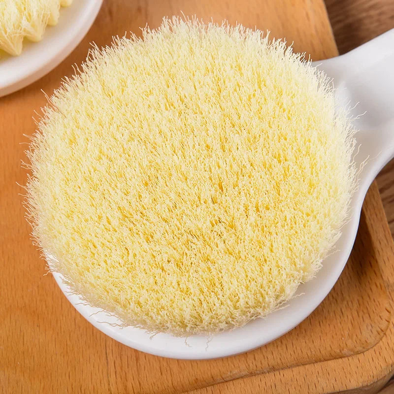 Long Handle Exfoliating Back Brush – Body Scrub Shower Massager Bath Scrub Brush PLUSH