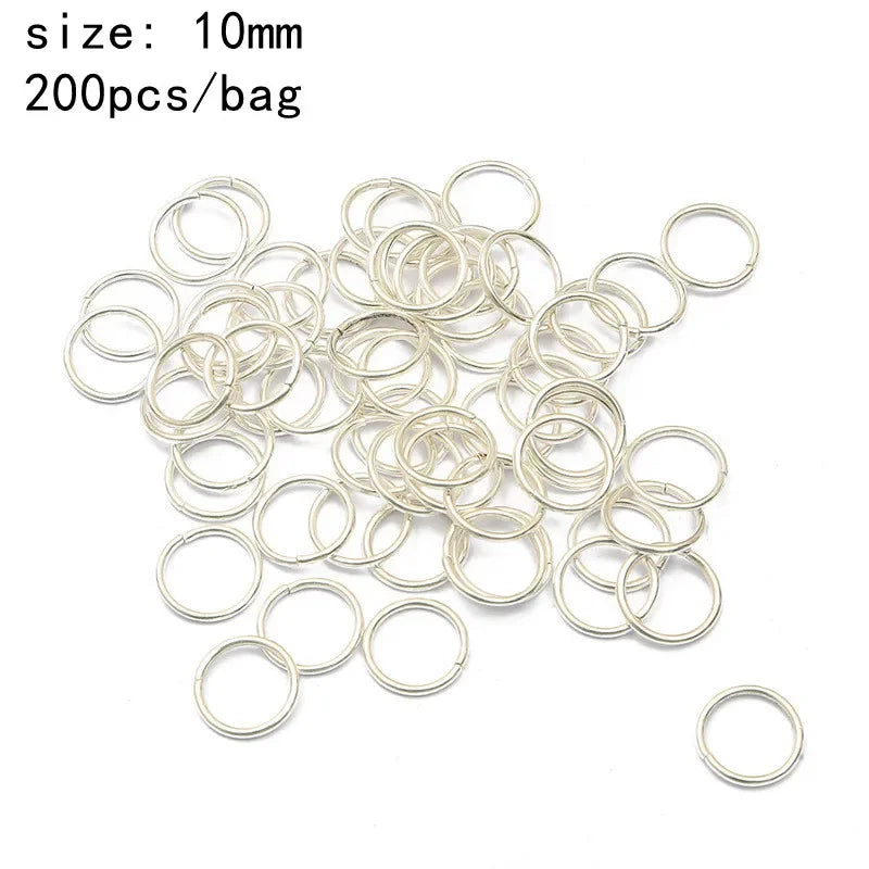 Dreadlock Beads & Braid Cuffs – 50–200pcs Micro Hair Rings Hair Braid Cuffs PLUSH 200pcs 10 mm NO.49