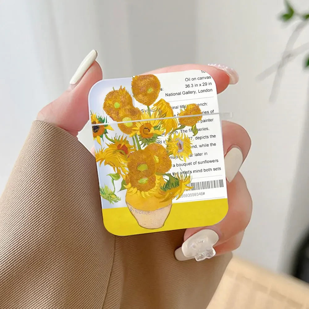 Van Gogh Art AirPods Case Cover – Fits All AirPods Models AirPods Case Cover PLUSH -11 for Airpods 4th
