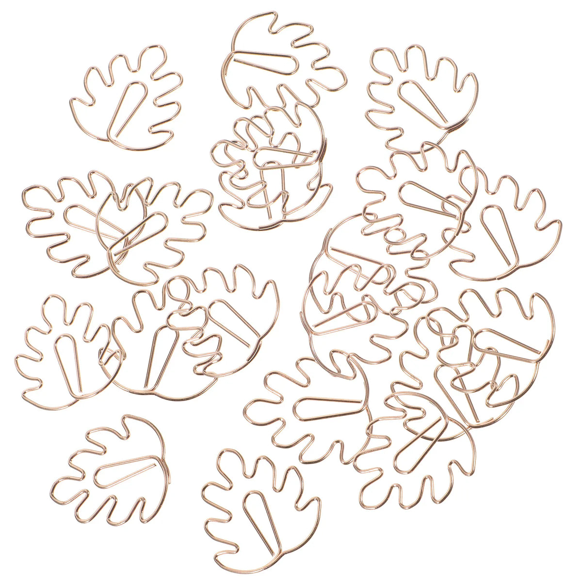 20pcs Creative Shaped Iron Paper Clips – Decorative Document Clips Decorative Paper Clips PLUSH