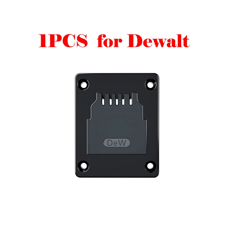 18V Battery Wall Mount Holder for Makita Bosch Dewalt Milwaukee Battery Wall Mount Holder PLUSH For Dewalt China Mainland