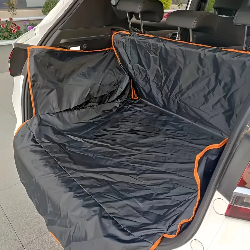 Waterproof Car Trunk Pet Mat – Washable Dog Seat Pad SUV Dog Car Trunk Mat PLUSH