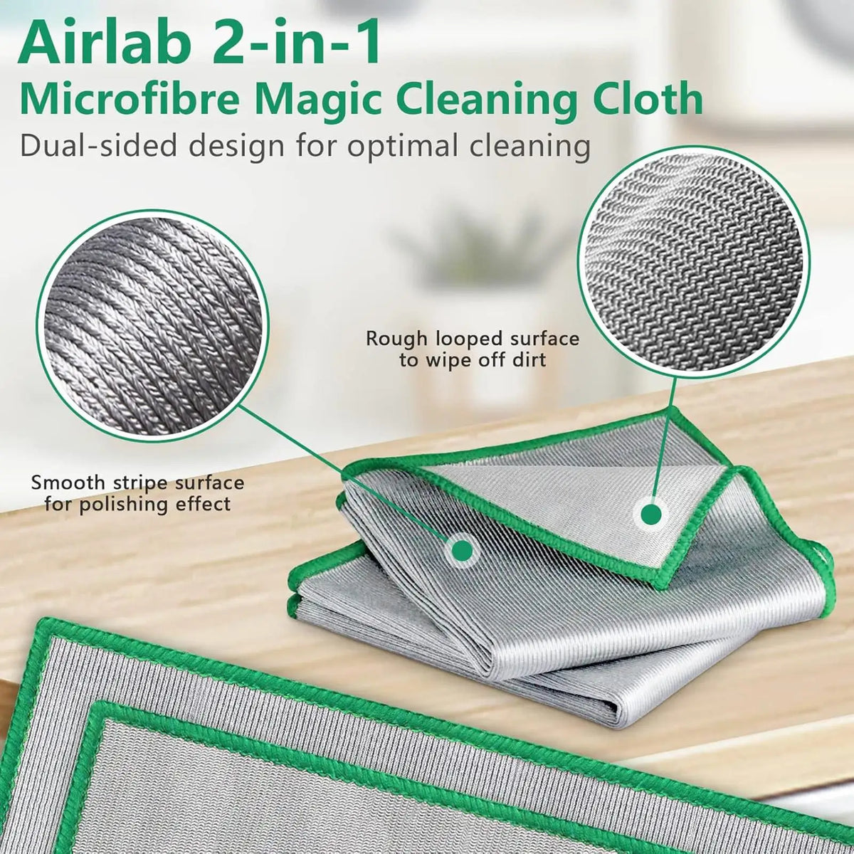 Microfiber Glasses Cleaning Cloth – Streak-Free Lens Cleaner Lens Cleaning Cloth PLUSH