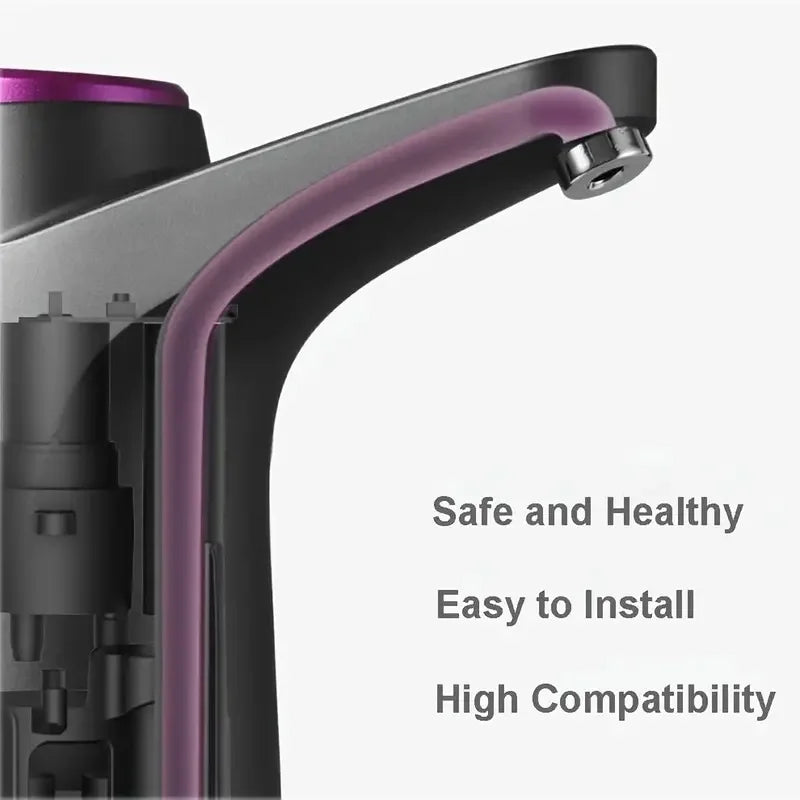 Portable 5-Gallon Electric Water Dispenser Pump – USB Charging Electric Water Pump PLUSH
