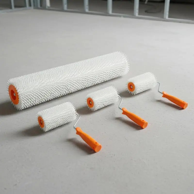 Spiked Roller for Epoxy, Latex & Self-Leveling Floor Compound Floor Spike Roller PLUSH
