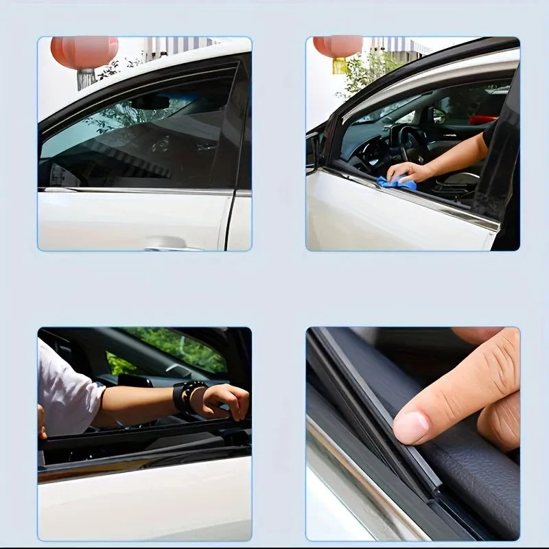 Universal Car Side Window Wiper & Water Mist Removal Tool Car Window Wiper PLUSH
