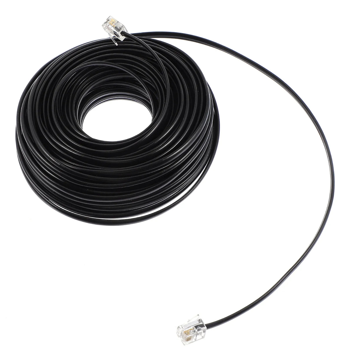 RJ11 Telephone Extension Cord 20M – Landline Phone Cable Telephone Extension Cord PLUSH