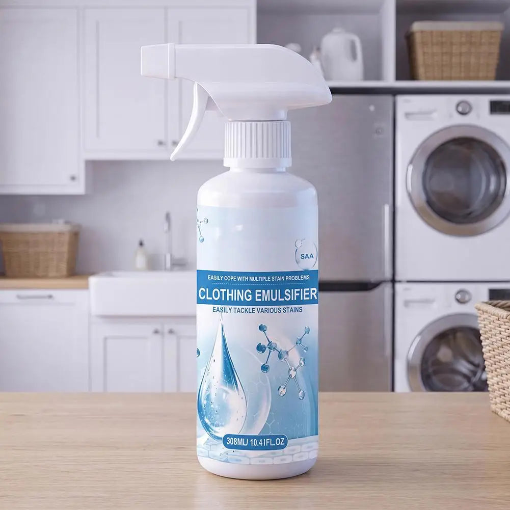 Fabric Stain Remover Spray – Clothing Emulsifier 300ml Laundry Stain Remover PLUSH