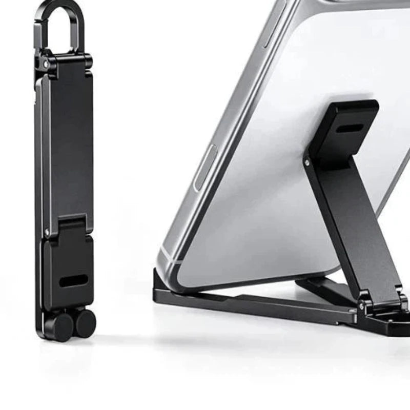 Mini Foldable Keychain Phone Stand – Multi-Angle Hands-Free Phone Stand PLUSH A3