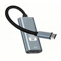 USB-C to HDMI Adapter 4K 30Hz | Type-C HD Projection Cable USB-C HDMI Adapter PLUSH A