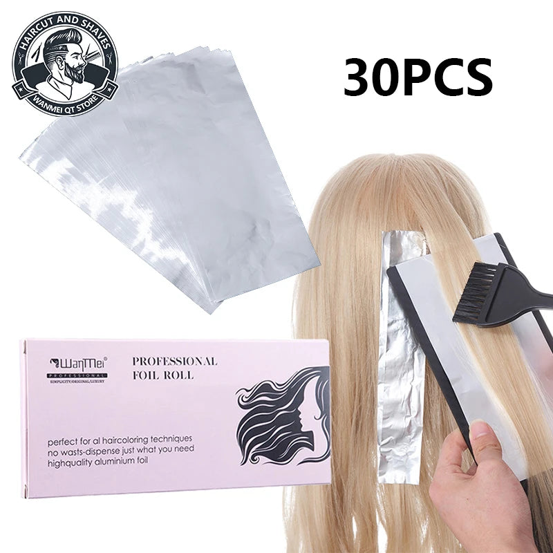 Professional Hair Dye Foil Paper – Salon Bleach & Color Tools Hair Dye Foil PLUSH