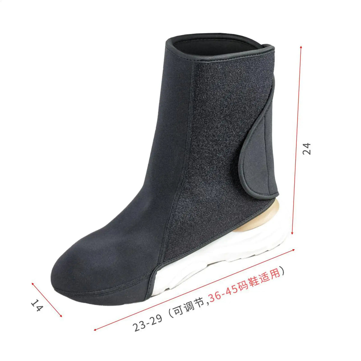Winter Cycling Shoe Covers – Fleece Windproof Unisex Overshoes Cycling Shoe Covers PLUSH