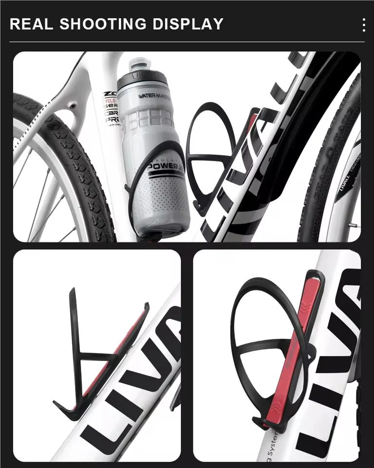 Lightweight MTB Bike Water Bottle Cage with Tire Lever Bike Bottle Cage PLUSH