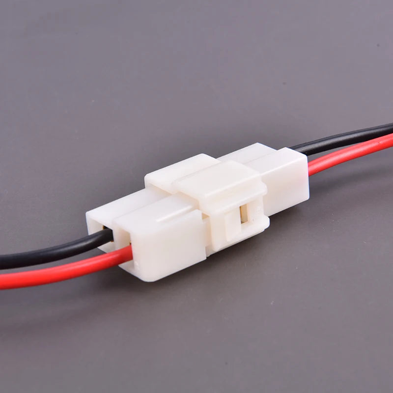 2-Pin DC T-Shape Power Connector Plug for Walkie Talkie Radio Radio Power Connector PLUSH