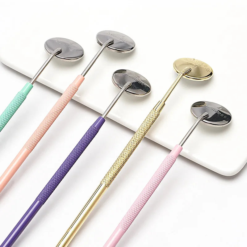 Dental Inspection Mirror – Oral Check & Eyelash Extension Dental Inspection Mirror PLUSH