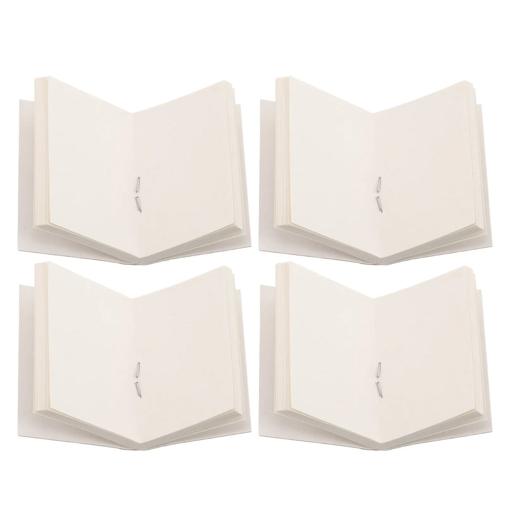 4-Pack Mini Pocket Notebook Kraft Paper Inserts – Blank Refills Pocket Notebook Refills PLUSH