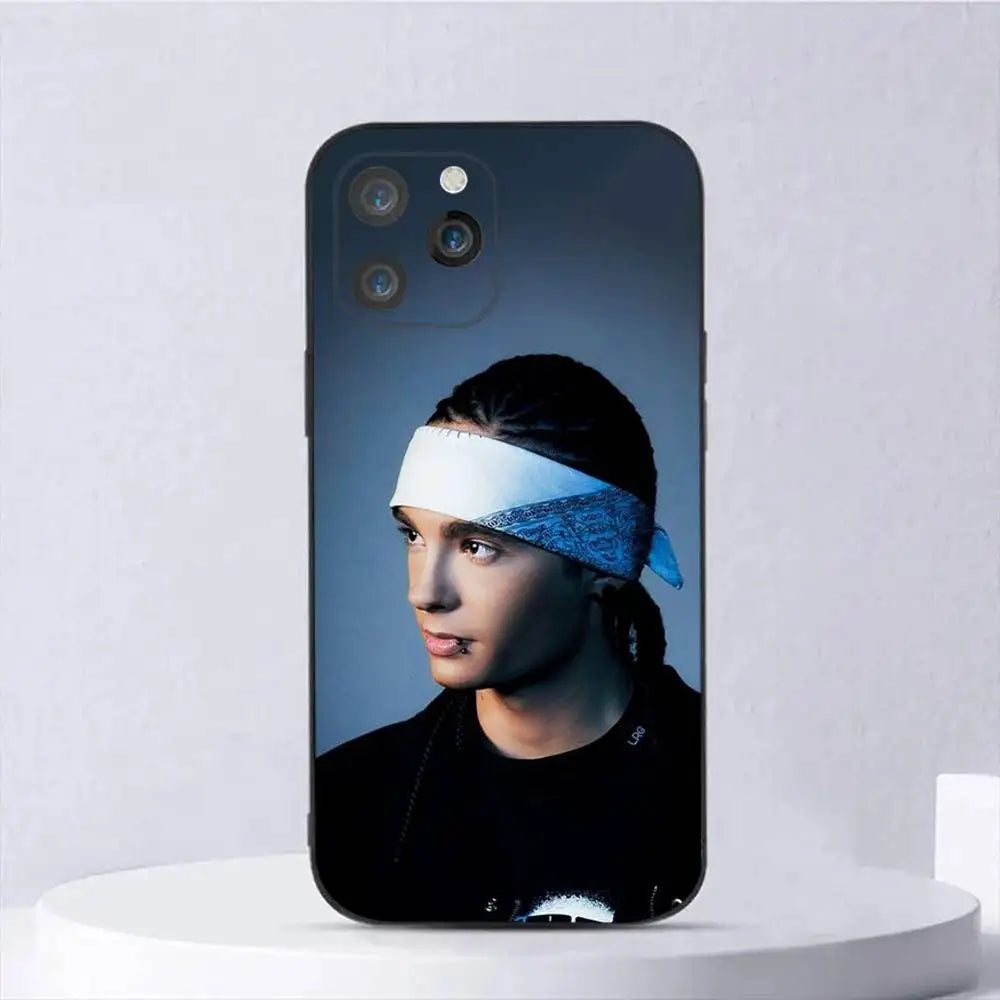 Tokio Hotel Tom Bill Kaulitz iPhone Case – Shockproof Cover Phone Case PLUSH