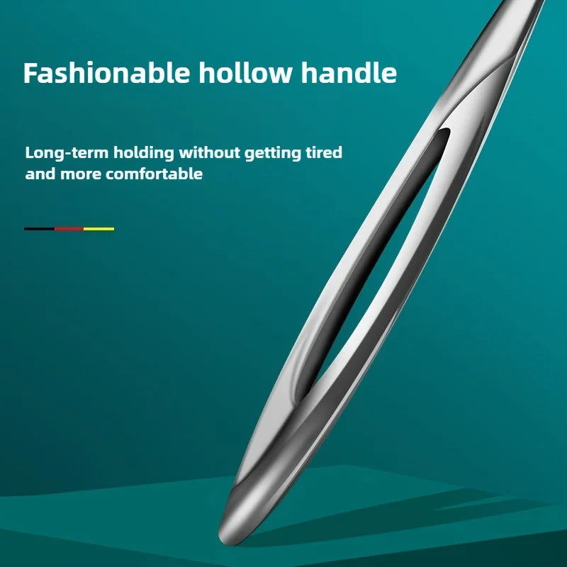 Stainless Steel Cuticle Pusher – V-Shaped Blade Manicure Tool Cuticle Pusher PLUSH