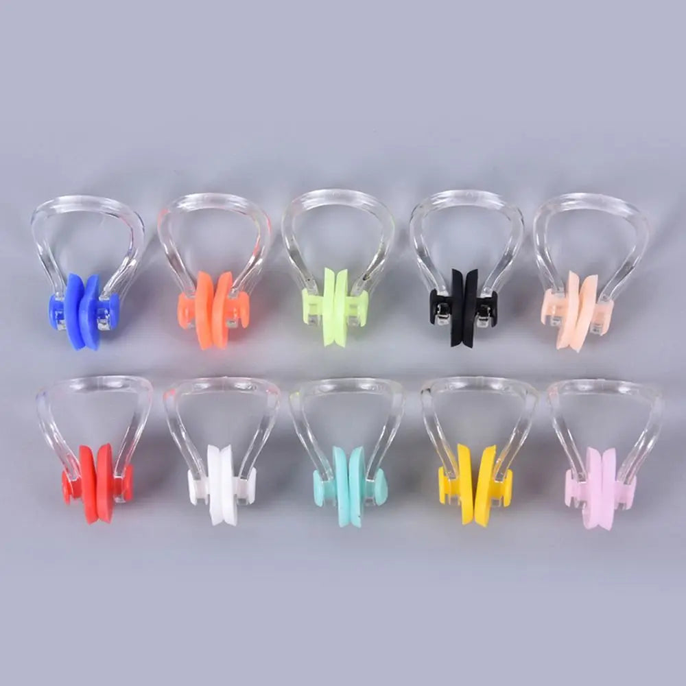 Soft Silicone Swim Nose Clips for Kids & Adults – 5pcs Swim Nose Clips PLUSH