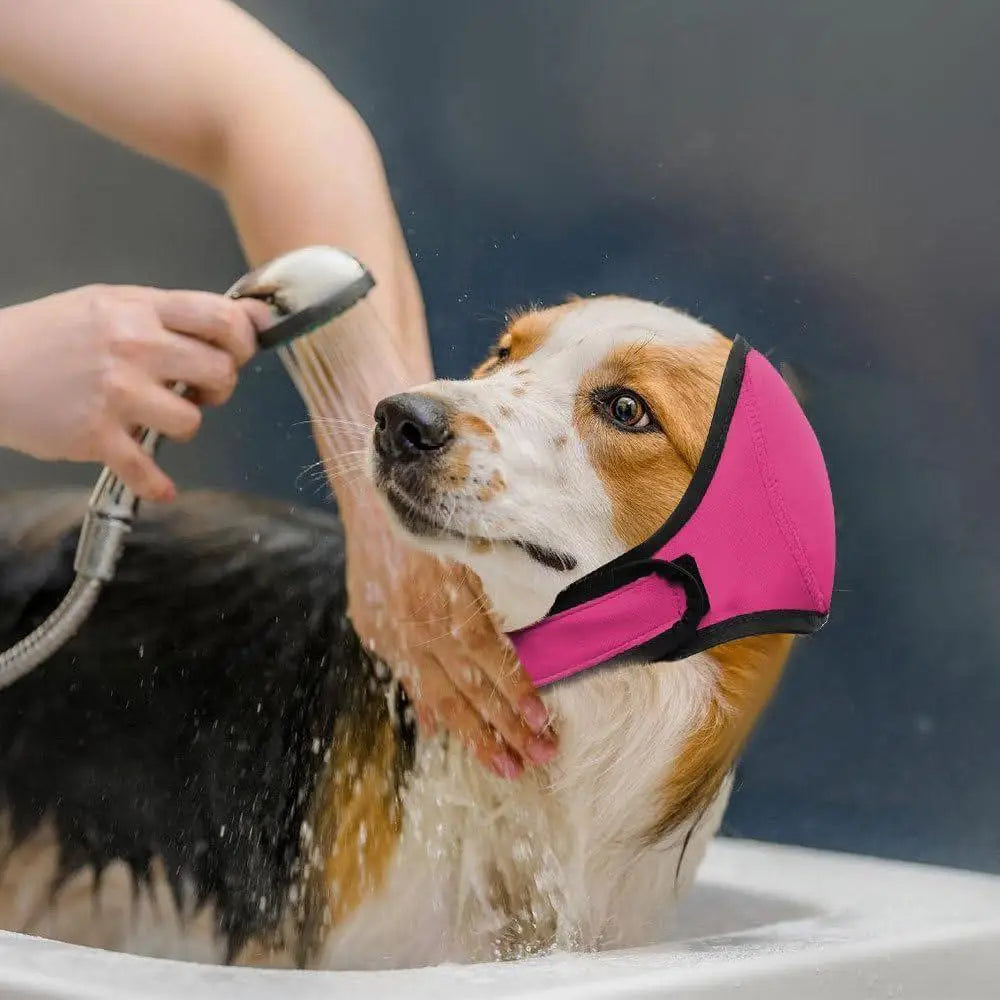 Dog Ear Wrap Noise Calming Head Cover | S, M & L Dogs Dog Ear Wrap PLUSH